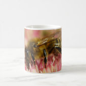 Western Honey Bee Macro Kaffeetasse (Mittel)