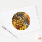 Western Honey Bee Runder Aufkleber (Umschlag)