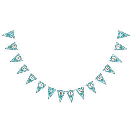 Western Horse Birthday Bunting Flags Wimpelkette