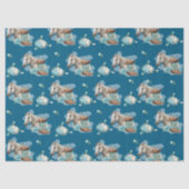 Western Horse Birthday Tissue Paper – Navy Seidenpapier (Vorderseite)