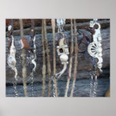 Western Horse Bits Poster Print (Vorne)