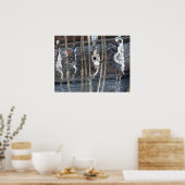 Western Horse Bits Poster Print (Küche)