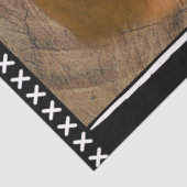 Western Horse Cowboy Boots Cowboy Hat Wagon Wheel Seidenpapier (Ausschnitt)