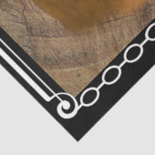 Western Horse Cowboy Boots Cowboy Hat Wagon Wheel Seidenpapier (Ausschnitt)