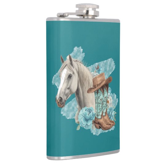 Western Horse Flachmann (Rechts)