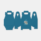 Western Horse Floral Equestrian- Navy Geschenkschachtel (Ungefaltet)