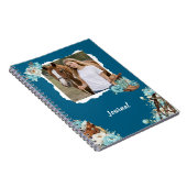 Western Horse Floral Personalized Notebook Notizblock (Rechte Seite)
