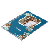 Western Horse Floral Personalized Notebook Notizblock (Linke Seite)