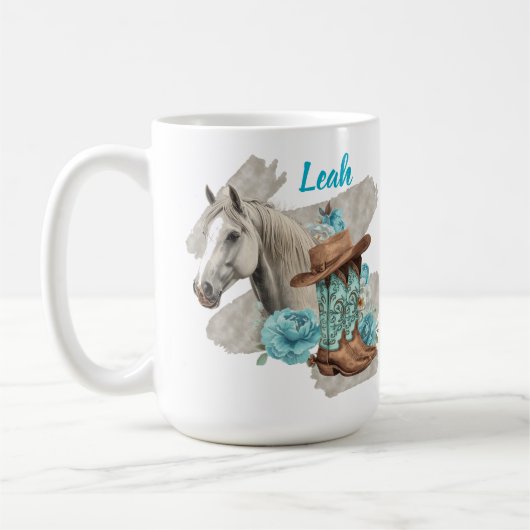 Western Horse  Kaffeetasse (Links)