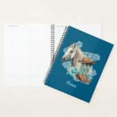 Western Horse Spiral Planer - Navy (Anzeige)