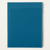 Western Horse Spiral Planner- Navy Planer (Rückseite)