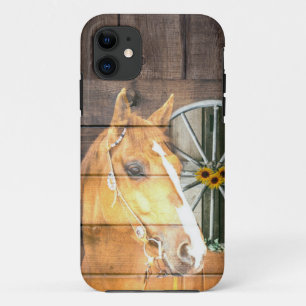 Western Horse Wagon Wheel Horseshoe Cowboy Boots Case-Mate iPhone Hülle