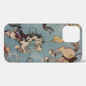 Western Horses Case-Mate iPhone Case (Rückseite (Horizontal))