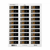 Western Horseshoe Cowboy Hat Lasso Label (Vorne)