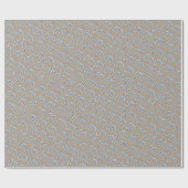 Western Horseshoe Thema Geschenkpapier (Flach)