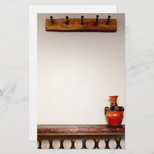 Western Horseshoes Eisenbahn Spikes Südwestvase Briefpapier (Vorne/Hinten)