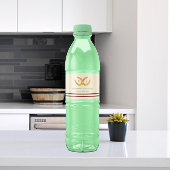 Western Horseshoes Hochzeit Wasserflaschenetikett