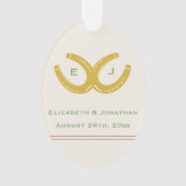 Western Horseshoes Ornament (Vorderseite)