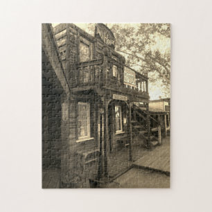 Western Hotel in Pioneer Town Kalifornien Puzzle