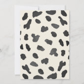 Western Howdy Baby Cowboy Baby Dusche Einladung (Rückseite)