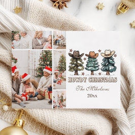  Western Howdy Christmas 5 photo Feiertagskarte