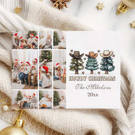  Western Howdy Christmas 9 photo Feiertagskarte