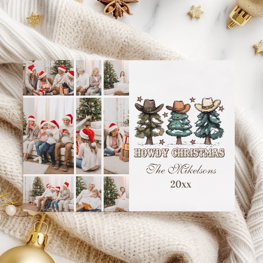  Western Howdy Christmas 9 photo Feiertagskarte