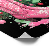 Western , Howdy Christmas And Tree, Nk Cowboy Boot Poster (Ecke)