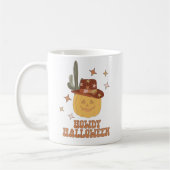 Western Howdy Halloween Groovy Tasse (Links)