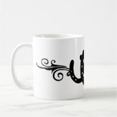 Western-Hufeisen-Designer-Tassen oder Schale Tasse (Links)