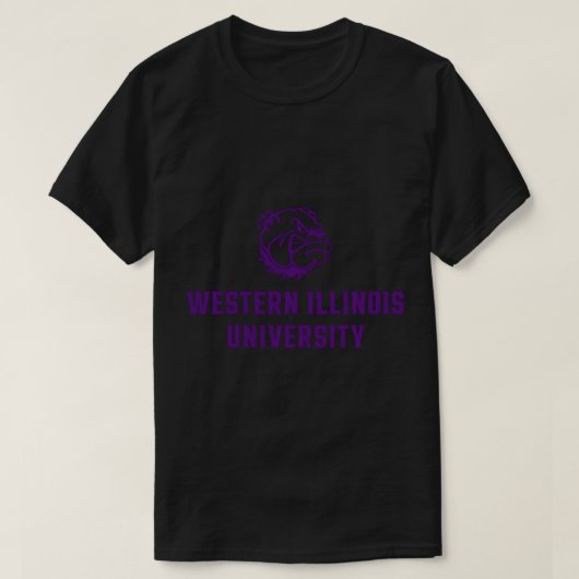 Western Illinois Leathernecks Icon Logo Offiziell T-Shirt (Design vorne)