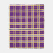 Western Illinois University Tartan Fleecedecke (Vorderseite)