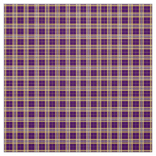 Western Illinois University Tartan Stoff