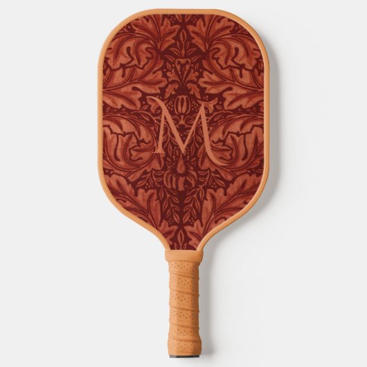 Western Imitate Leather Pickleball Schläger (Vorderseite)