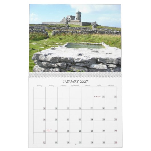 Western-Irland-Kalender Kalender (Jan 2027)