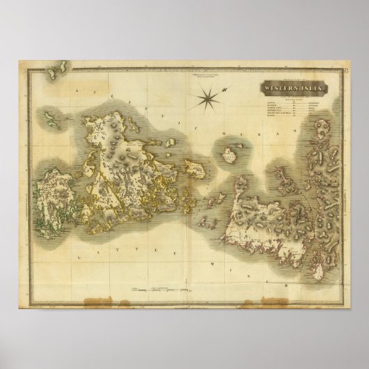 Western Isles Middle Poster (Vorne)