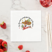 Western ist der schönste Time Cowboy Snowman Serviette (Beispiel)