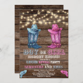 Western Junge oder Mädchen Geschlechtsverkehr Reve Einladung (Vorne/Hinten)