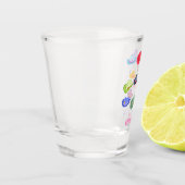 Western Junggeselinnen-Abschied bevorzugen Shot Gl Schnapsglas (Links)