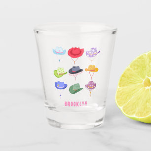 Western Junggeselinnen-Abschied bevorzugen Shot Gl Schnapsglas