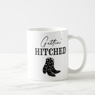 Western-Junggesellinnenabschied Braut Getting Hitc Kaffeetasse