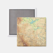 Western Kanada Magnet (Vorderseite/Rückseite)