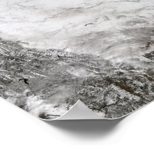 Western Kanada Poster (Ecke)