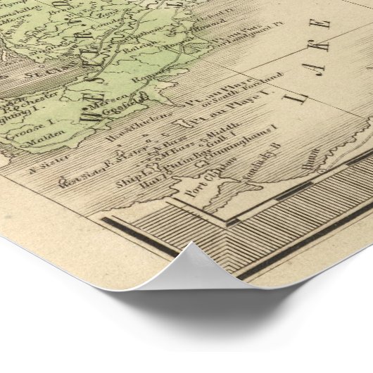 Western Kanada Poster (Ecke)