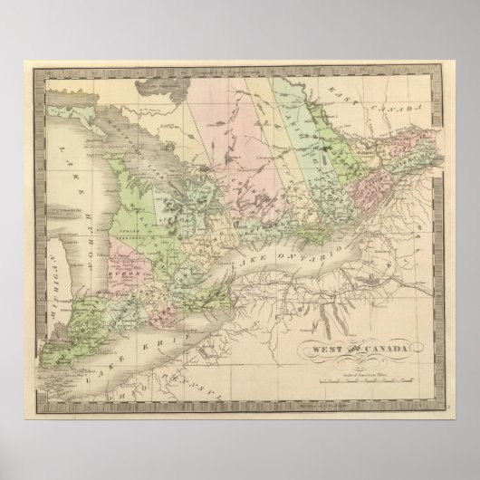 Western Kanada Poster (Vorne)