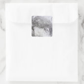 Western Kanada Quadratischer Aufkleber (Tasche)