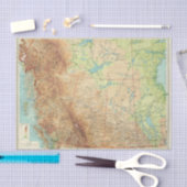 Western Kanada Seidenpapier (Handwerk)