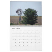 Western-Kansas-Windmühlen 2012-2013 Kalender (Mär 2027)