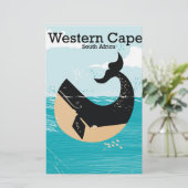 Western Kap Südafrika Briefpapier (Stehend Vorderseite)