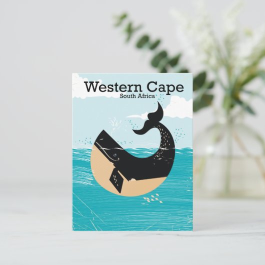 Western Kap Südafrika Postkarte (Stehend Vorderseite)